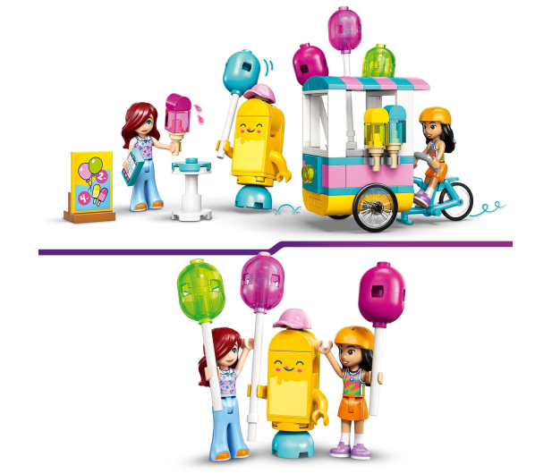 LEGO FRIENDS 42692 Stoisko z lodami i balonami - 1473469 - zdjęcie 10